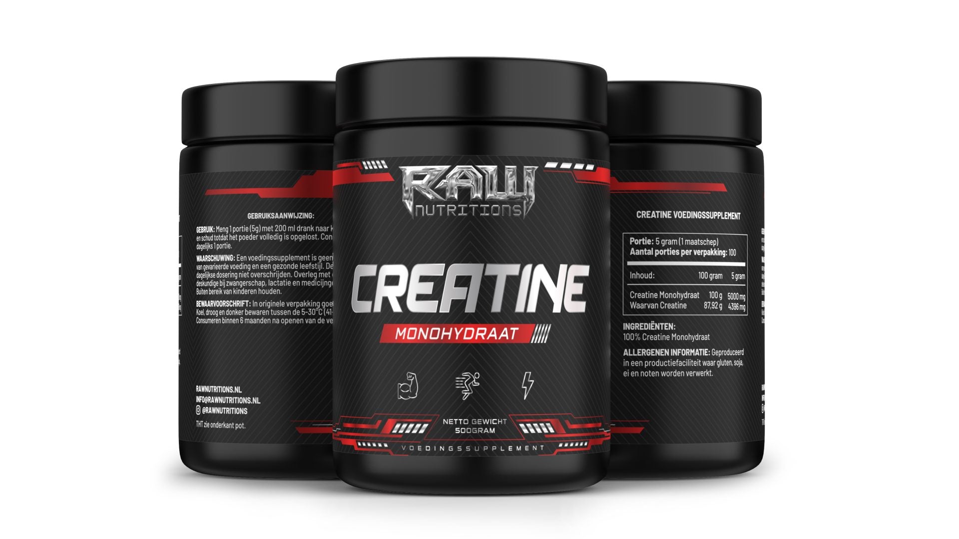 Gebruiksaanwijzing creatine supplement in water oplossen