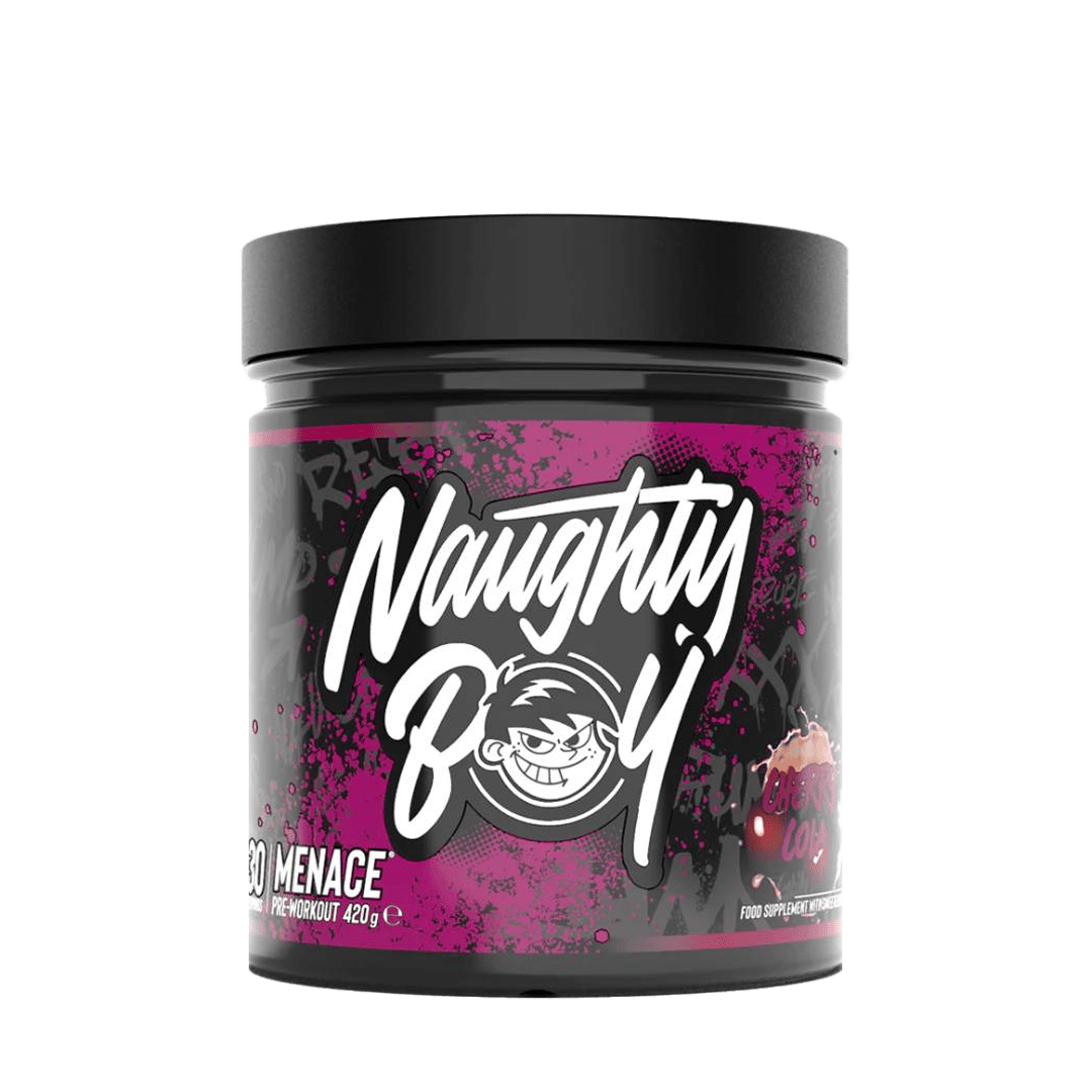 Naughty Boy pre-workout supplement van Rawsupps in verpakking