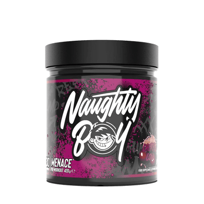 Naughty Boy pre-workout supplement van Rawsupps in verpakking