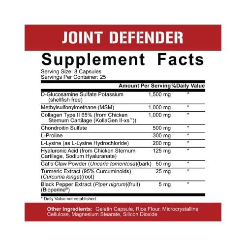 Rich Piana 5% Nutrition Joint Defender